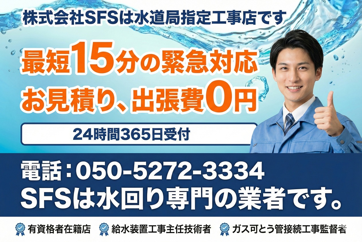 水回りトラブル解決