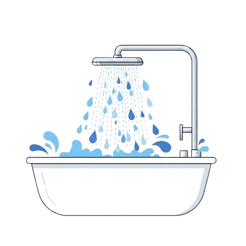 お風呂・浴室の排水詰まり・シャワー不具合修理のアイコン